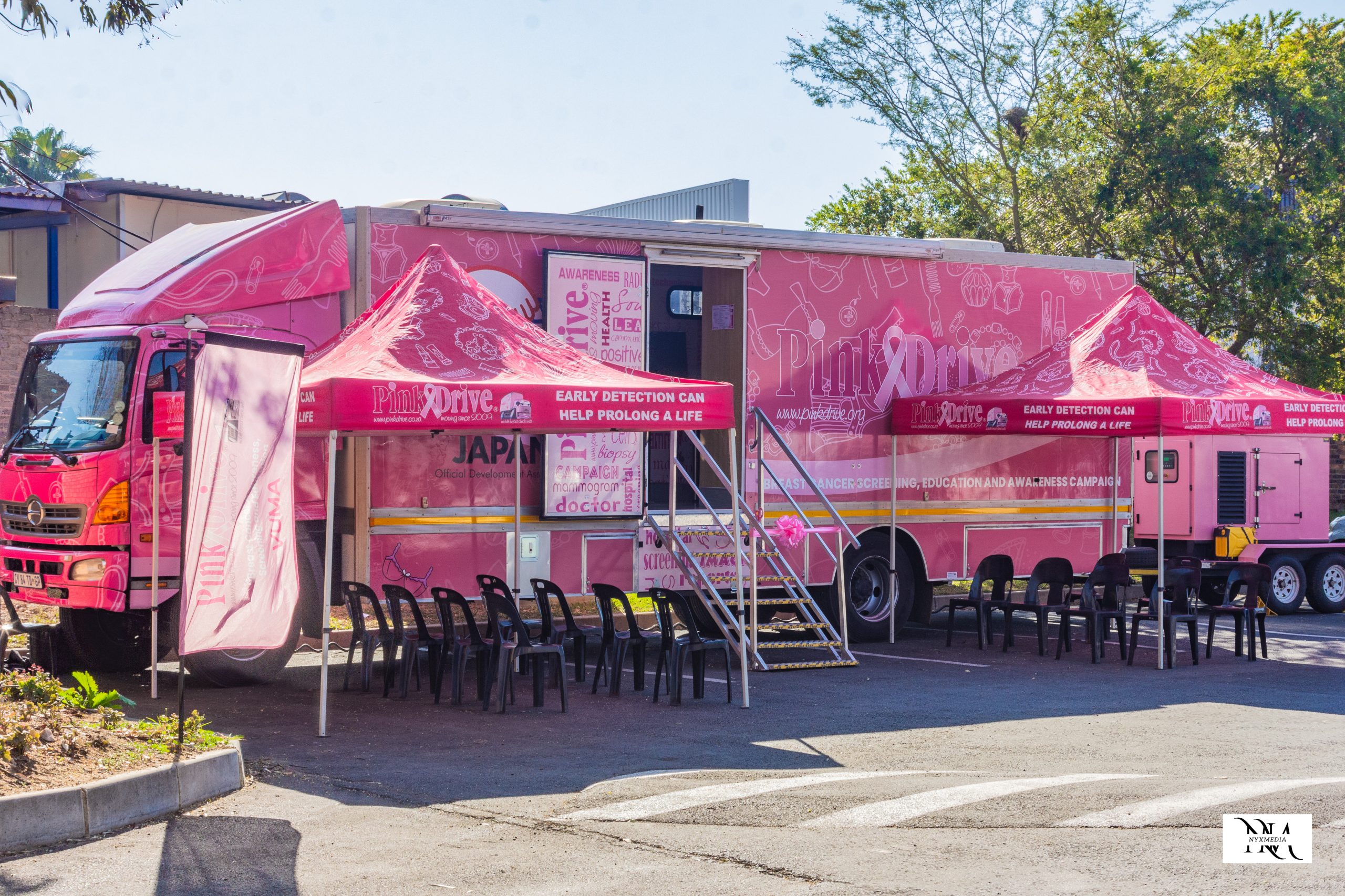 PinkDrive Mobile Mammography Unit