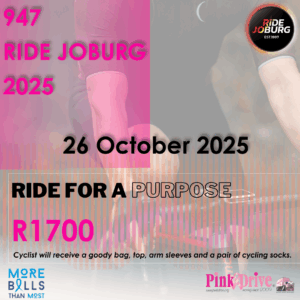 Ride for a cause | Includes a cycling shirt and goodie bag