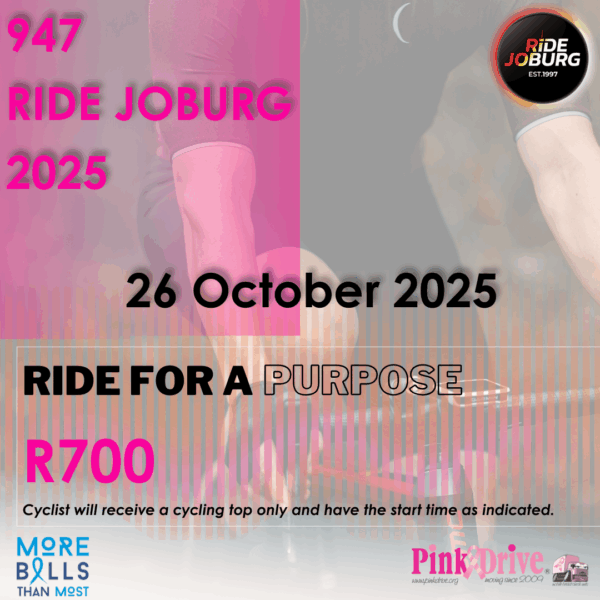 Ride for a cause | Includes a cycling shirt