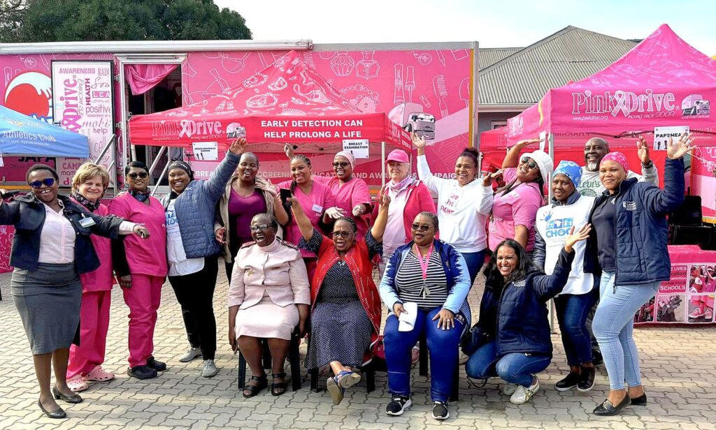 PinkDrive's innovative campaign aims to screen 12,000 people and educate communities on cancer
