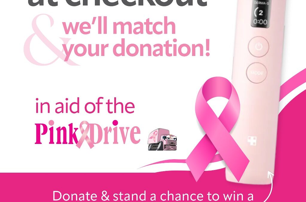 Secret Skin supports PinkDrive for Breast Cancer Month