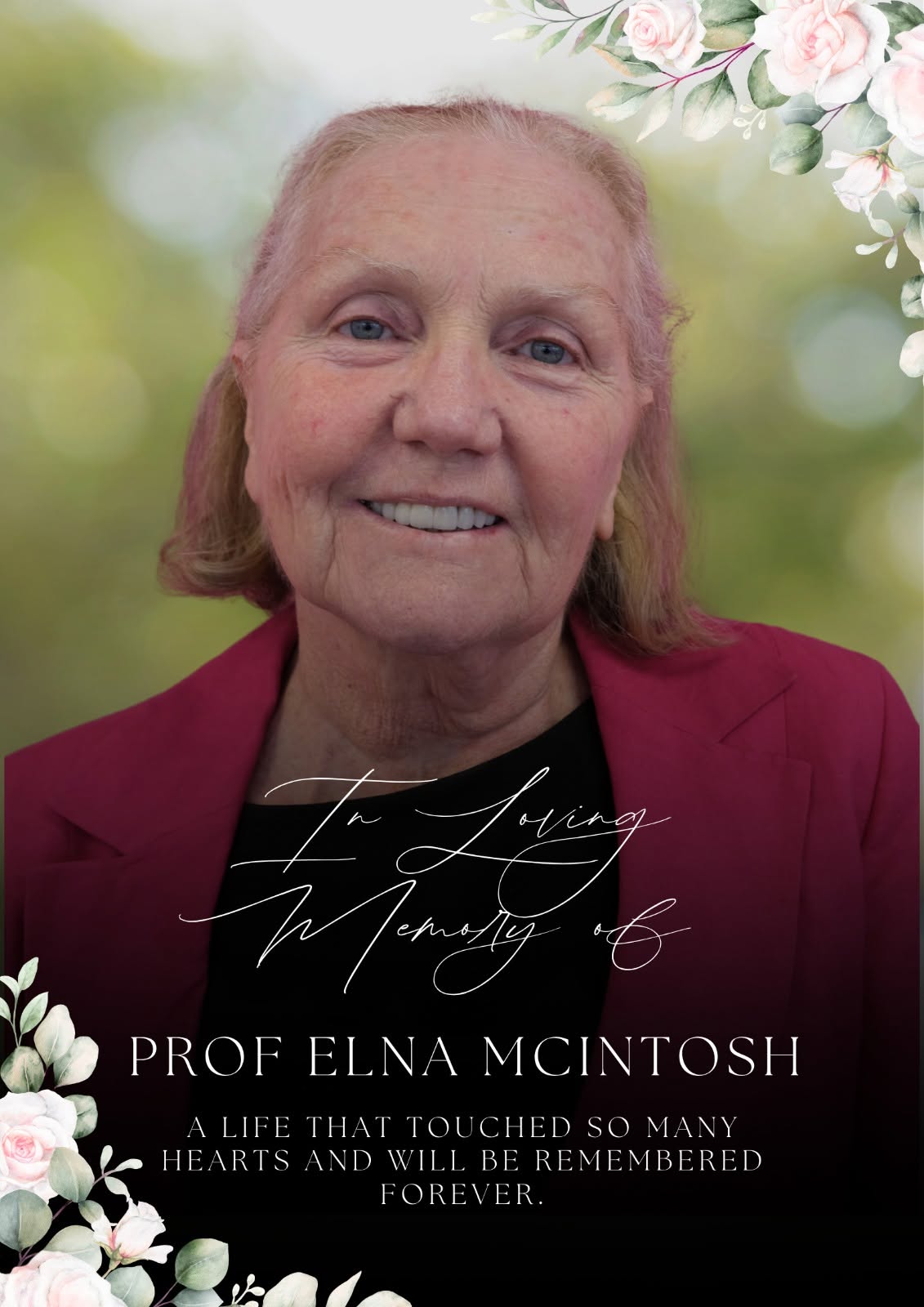 Prof Elna McIntosh